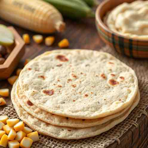 Guatemalan Corn Tortillas with Masa Harina